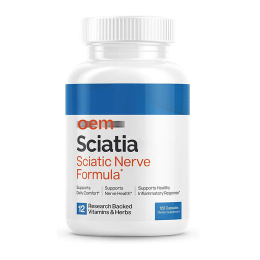 Sciatic Nerve Support Formula — 120 Capsules with Active B