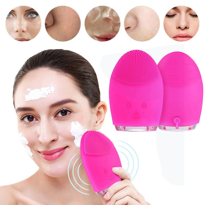 Silicone Facial Cleansing Brush for a Fresher Complexion