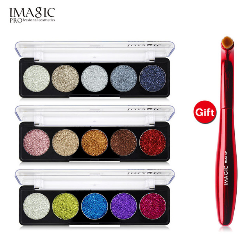 IMAGIC Glitter Eye Shadow Palette Set — 15 Shades