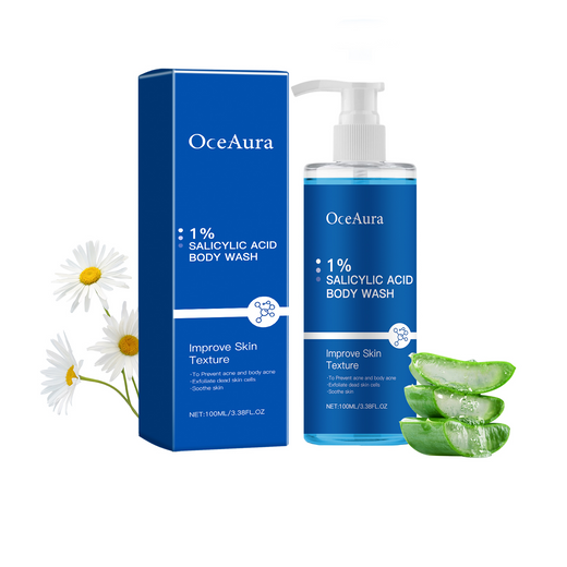 1% Salicylic Acid Body Wash for Smoother, Cleaner Skin