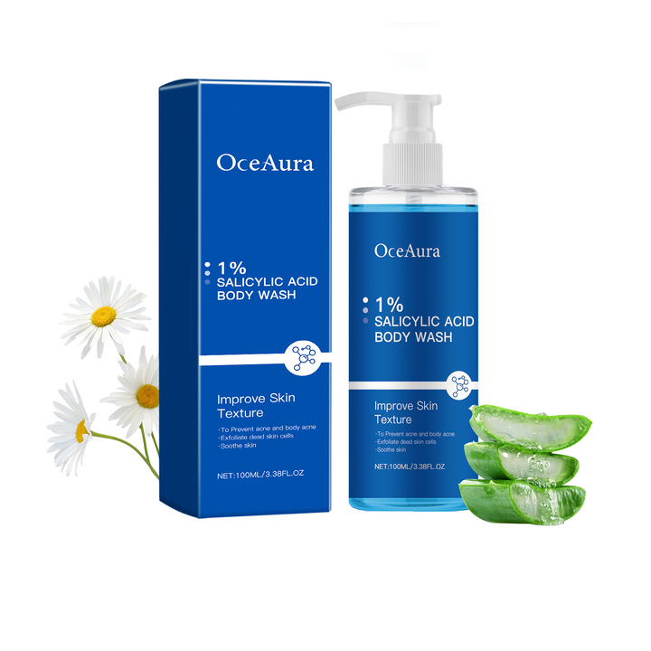 1% Salicylic Acid Body Wash for Smoother, Cleaner Skin