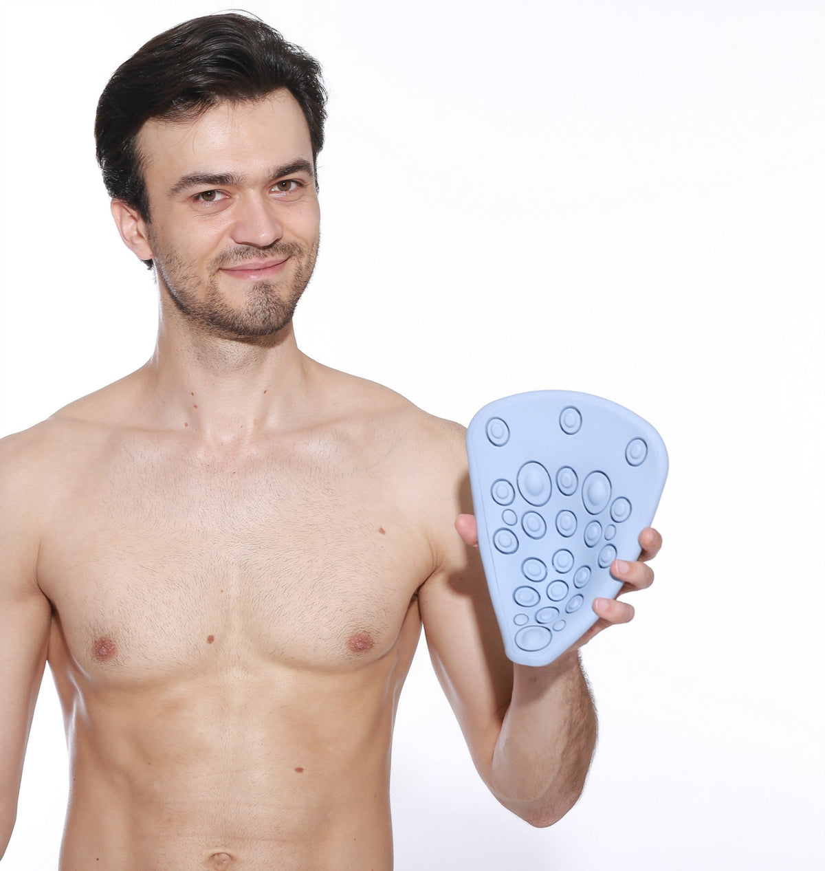 Silicone Penis Massager — Multi-Nodule Hands-Free Training