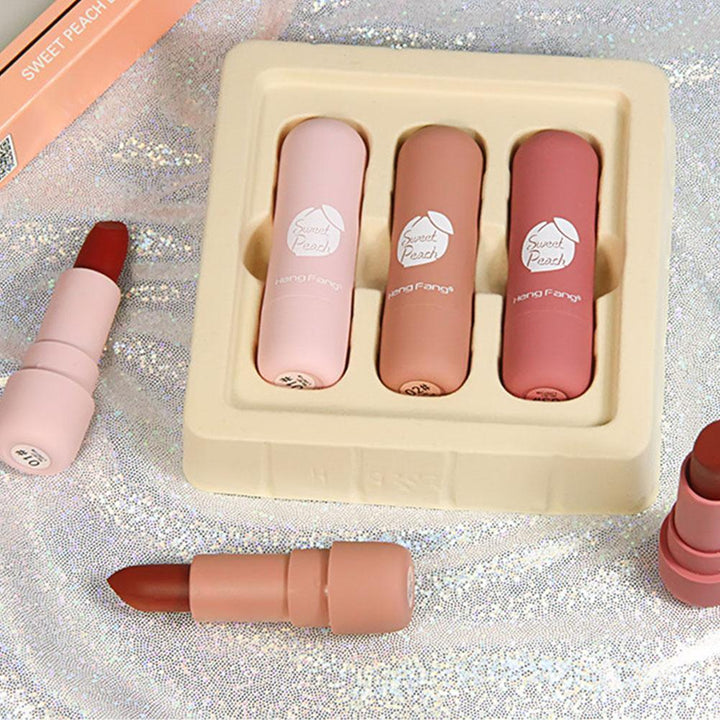 Three-Shade Lipstick Set | Everyday Color & Moisture