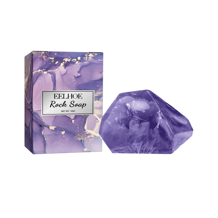 Rock Soap Bar - Grippy Shape, Moisturizing Body Wash