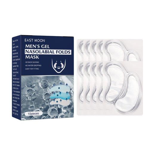 Men's Nasolabial Fold Patches for Smoother-Looking Skin