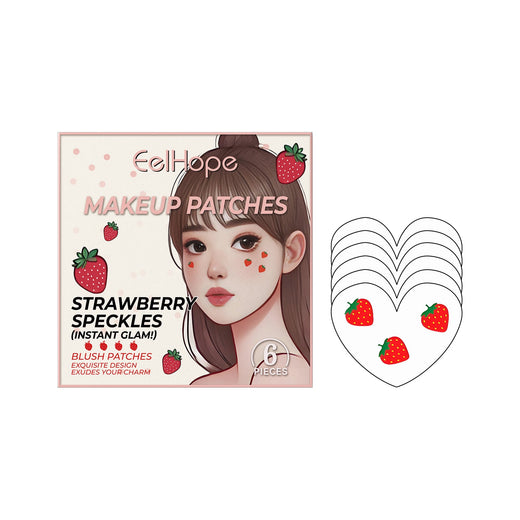 Strawberry Makeup Patches for Instant Playful Glam