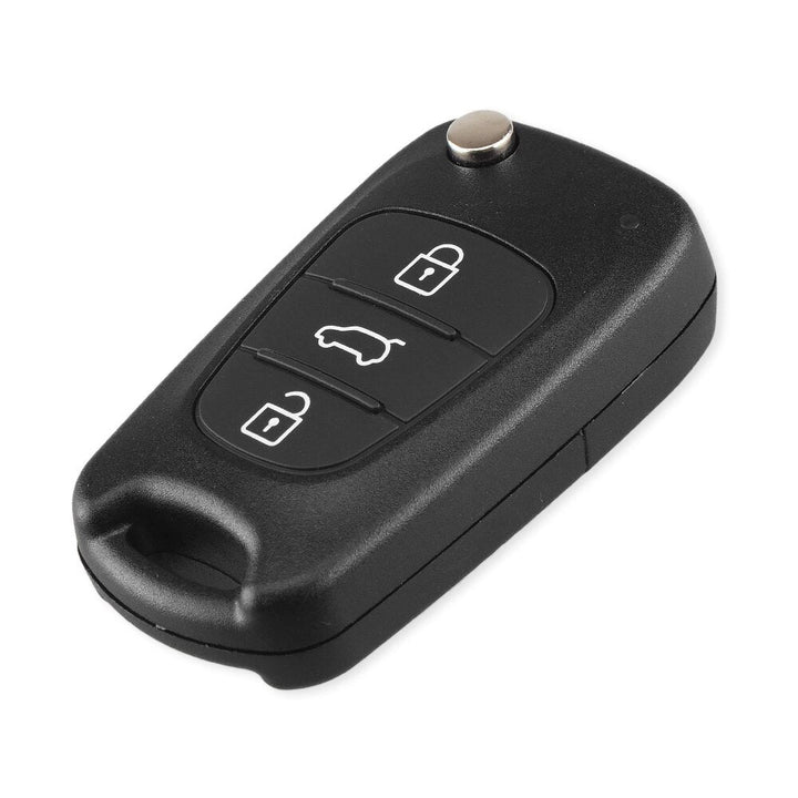 Replacement Flip Key Shell for Kia & Hyundai — 3-Button Case