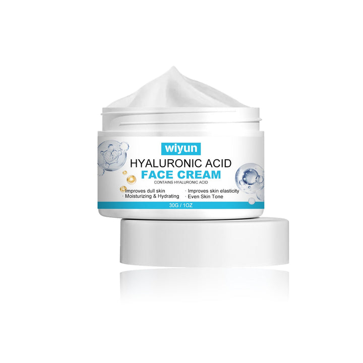 Hyaluronic Acid Face Cream for Fading Wrinkles & Dryness