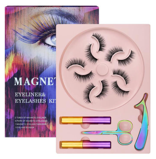 Magnetic Eyelashes Set for Glue-Free Dramatic Volume