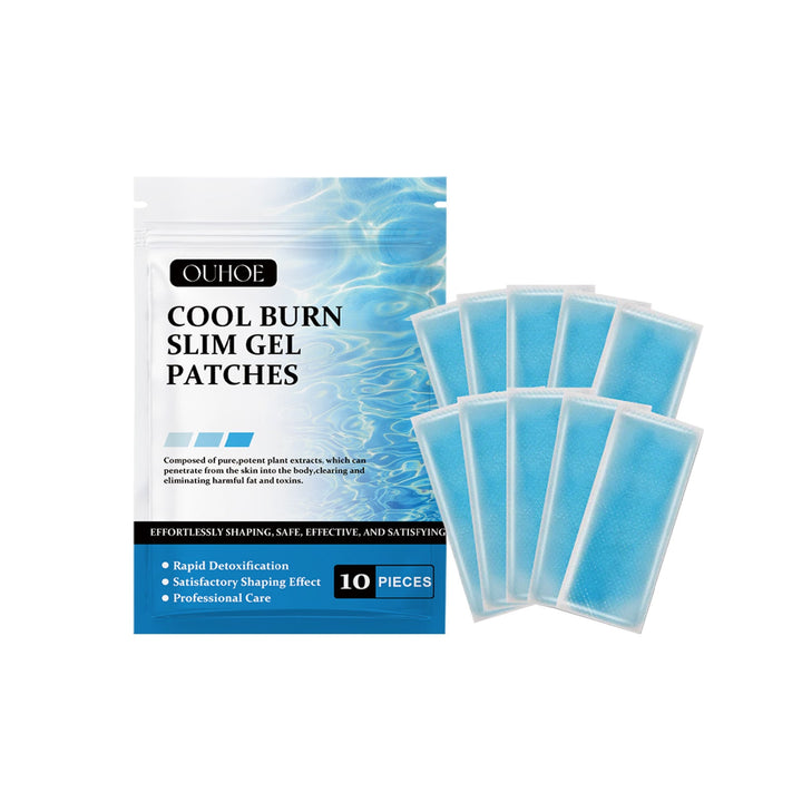 Slimming Gel Patches for Body Contouring, 10-Pack