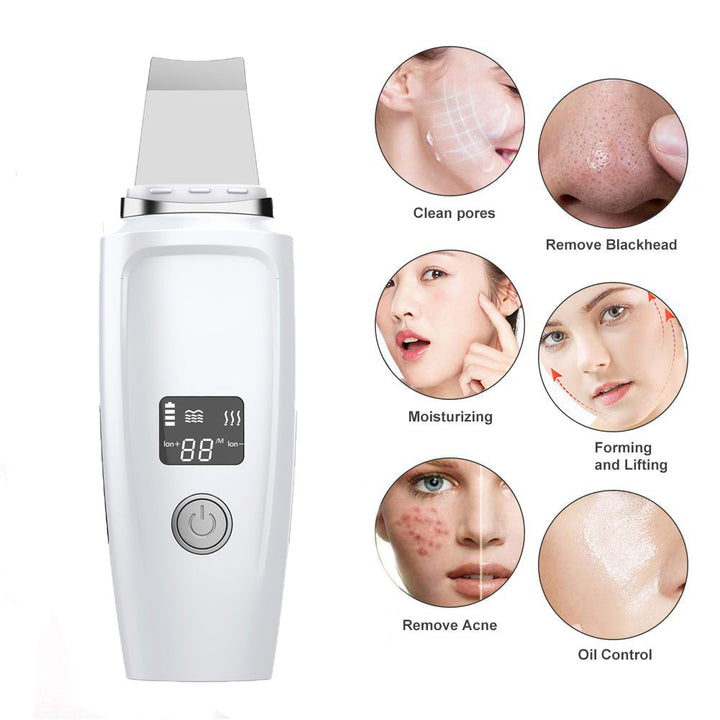 Ultrasonic Facial Cleanser — Deep Pore Cleansing
