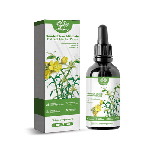 Herbal Lung Support Drops — Dendrobium & Mullein | 30ml