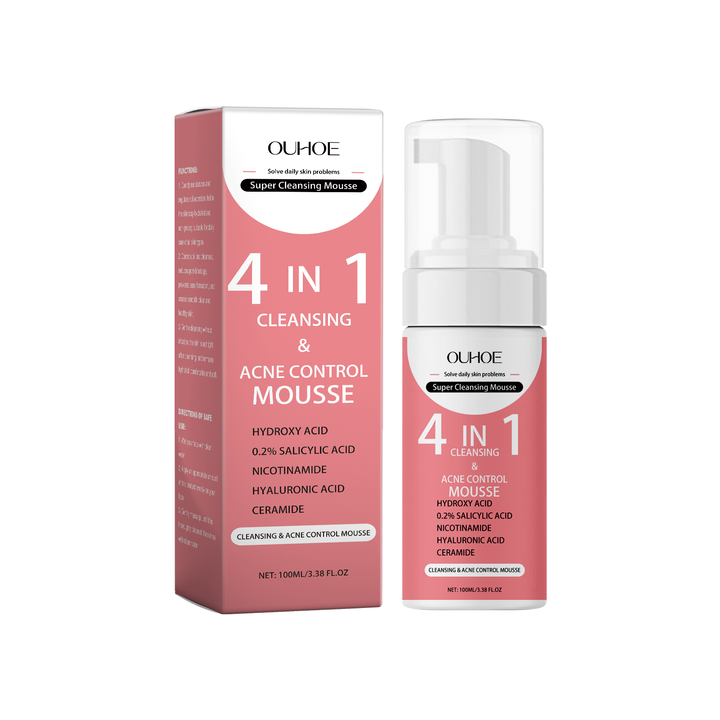 Salicylic Acid Foam Cleanser for Gentle Oil Control