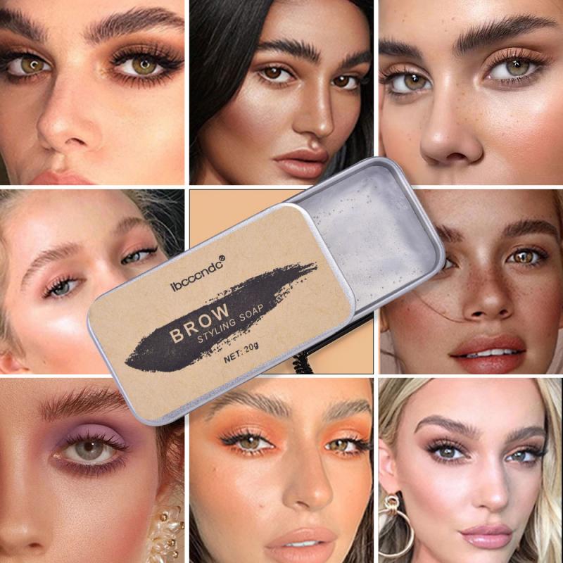 Brow Styling Soap Kit - Feathery 3D Brow Gel Pomade