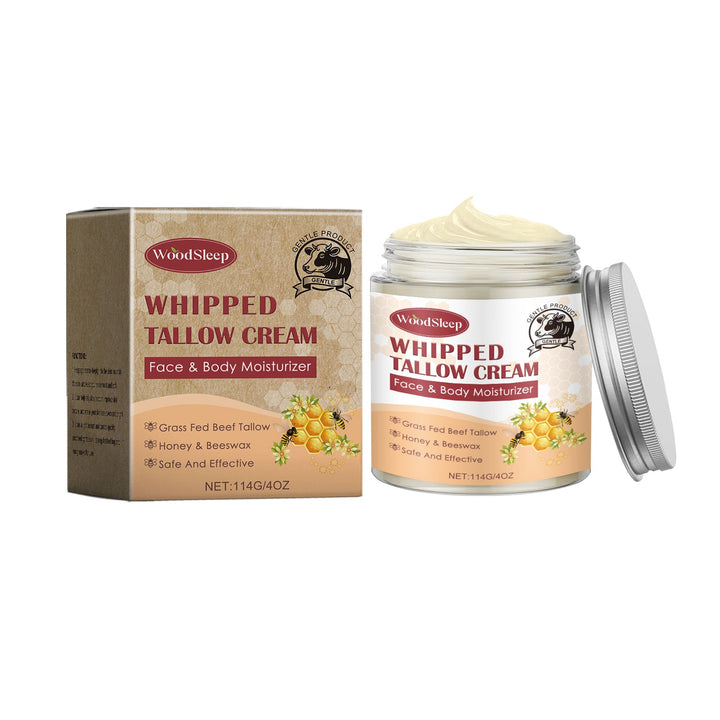 Tallow Honey Cream for Dry, Dehydrated Skin Relief