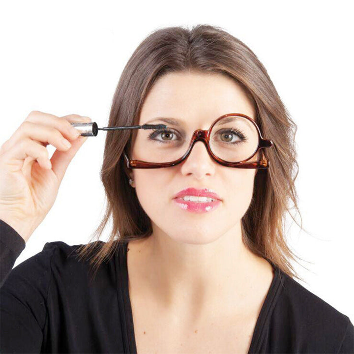 Women's Magnifying Reading Glasses with Clear Lens for Makeup