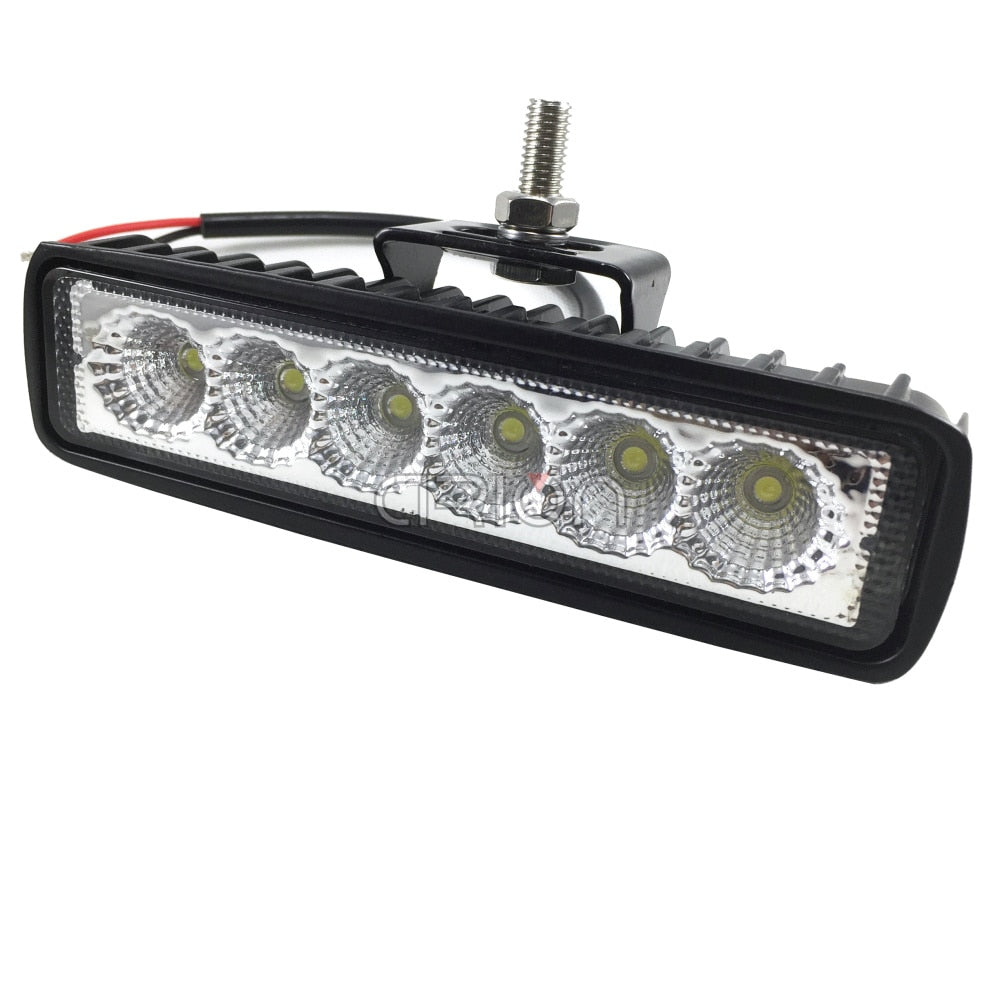 18W LED Work Light — IP67 Waterproof, 9-32V for Off-Road