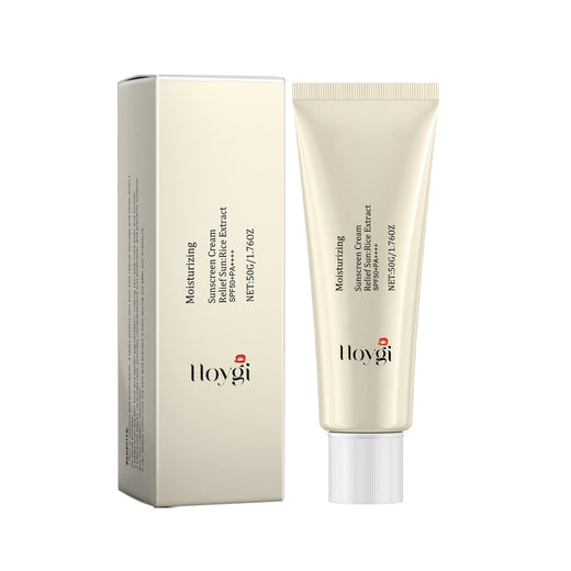 SPF50+ Moisturizing Sunscreen Cream with Rice Extract