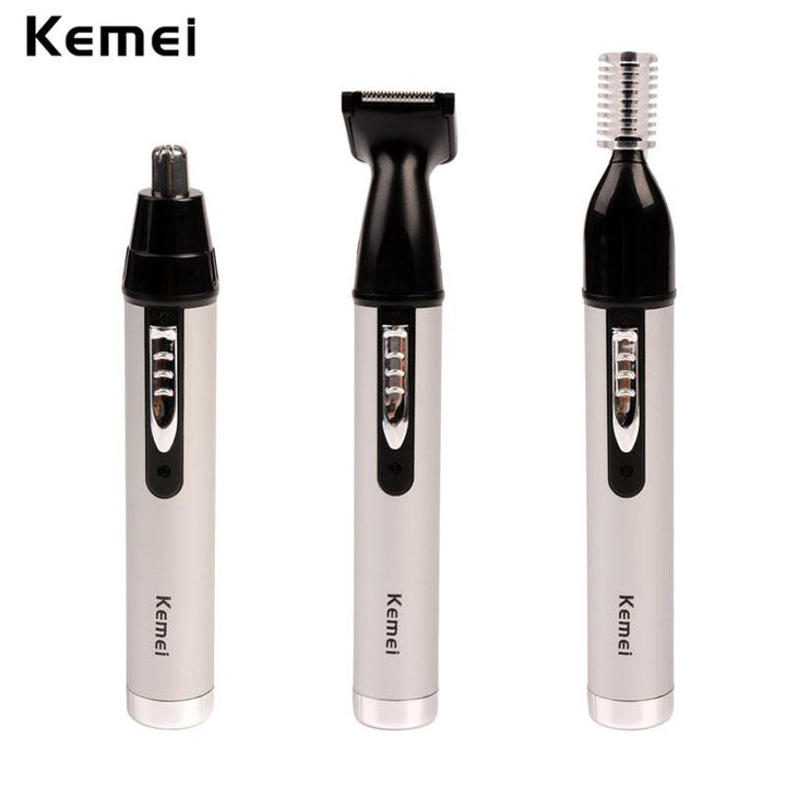4-in-1 Grooming Trimmer — Painless Nose, Ear, Eyebrow, Beard