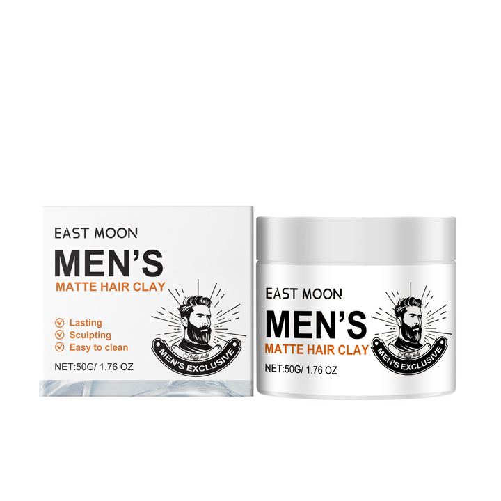 East Moon Matte Wax - Fast Set Hair Styling Clay