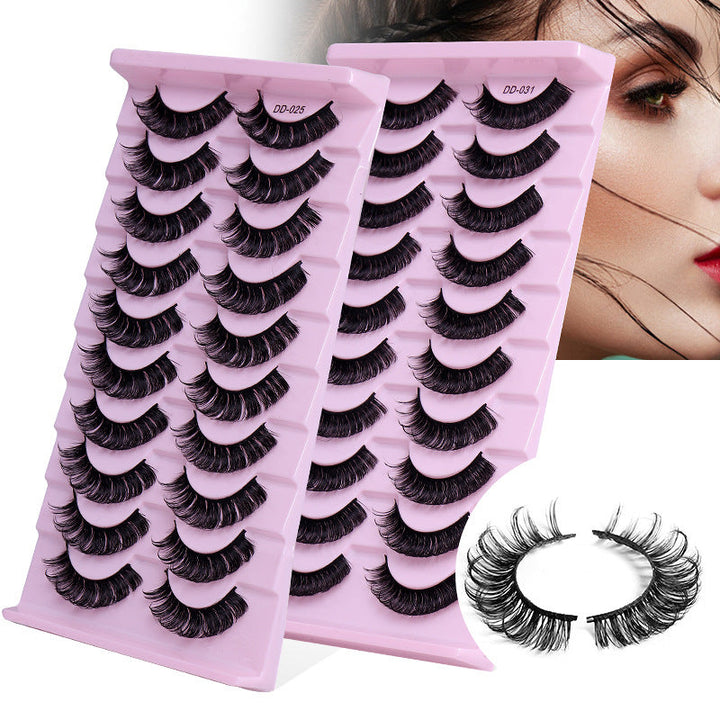 False Eyelashes: 10-Pair Dramatic Multi-Style Set