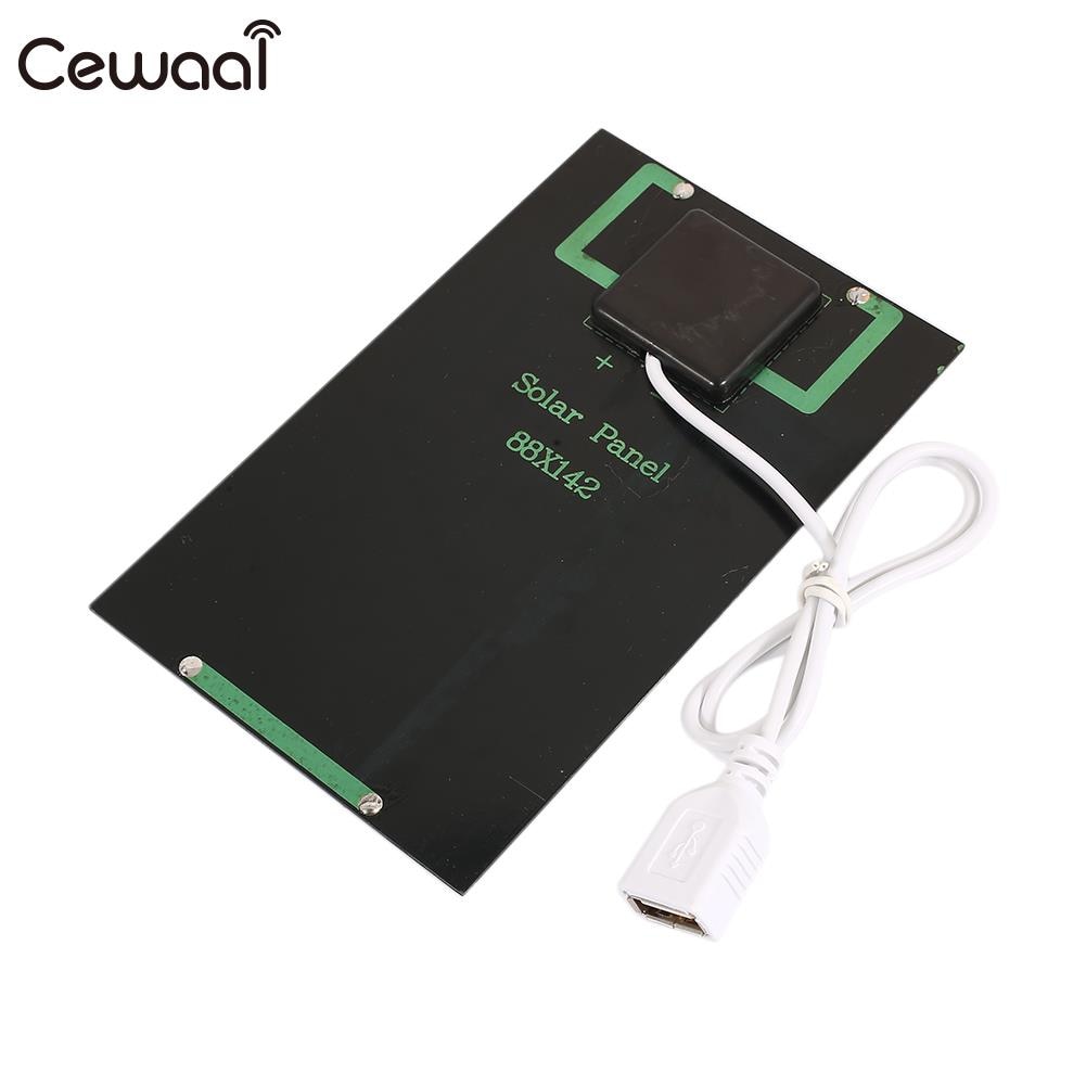 USB Solar Panel Charger 5W — Power Anywhere Sunlight Reaches
