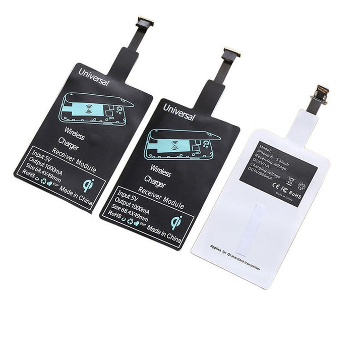 Qi Wireless Charger Receiver — Upgrade Any Phone