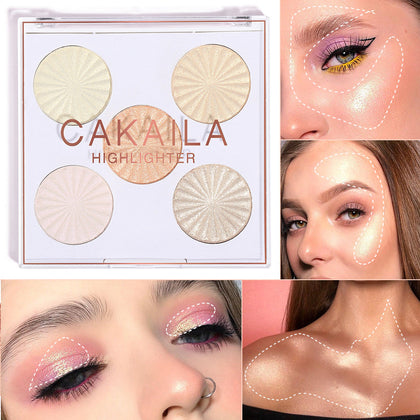 Body & Face Highlighter Makeup for a Radiant Glow