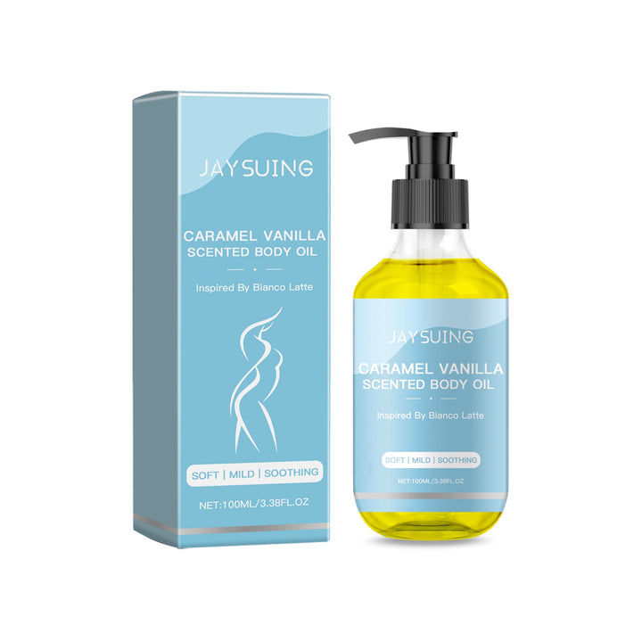 Caramel Vanilla Body Oil for Deeply Soft, Smooth Skin