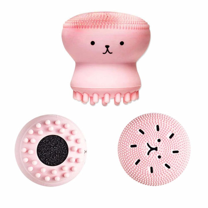 Silicone Facial Cleansing Brush — Deep Pore Exfoliation +
