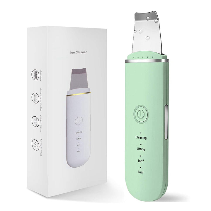 Ultrasonic Skin Scrubber — Clearer, Firmer Skin with Ion