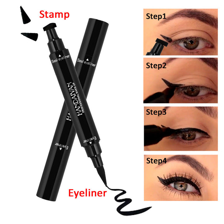 Stamp Eyeliner Pencil for Fast, Even, Defined Cat Eyes