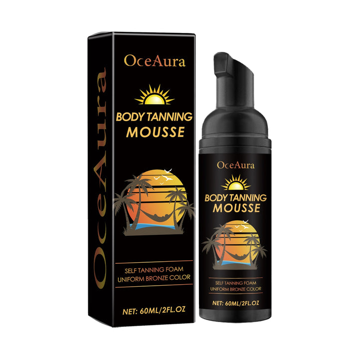 Self-Tanning Foam Mousse - Streak-Free Bronze Glow