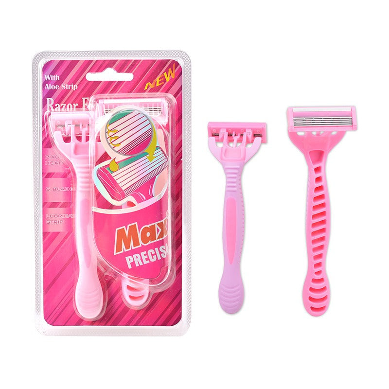 Women's 5-Blade Razor — Smooth Shave, Zero Irritation