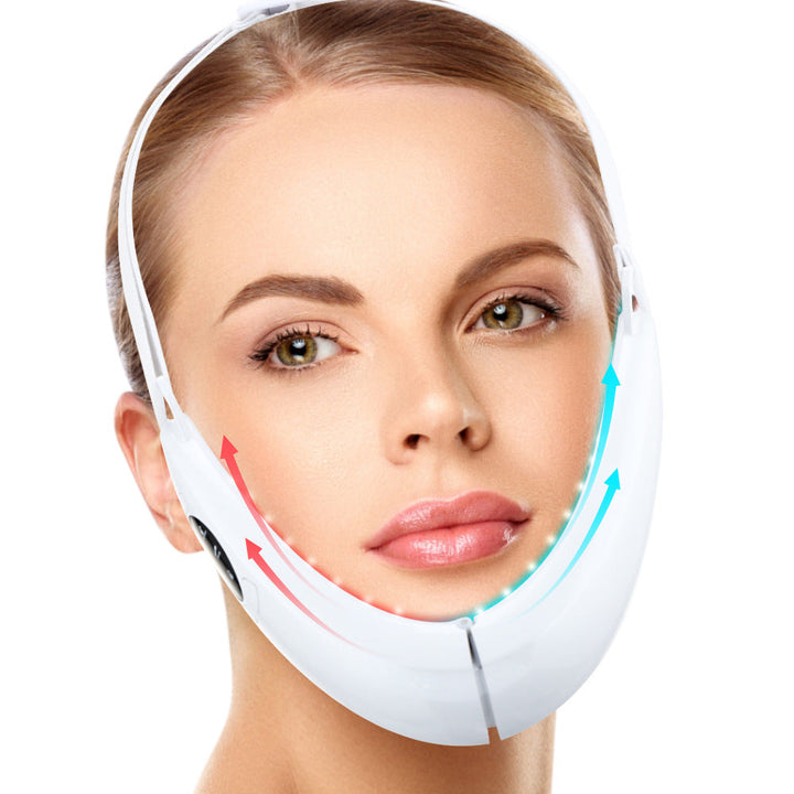 V‑Face Lifting LED Therapy Device — Micro‑Current Skin