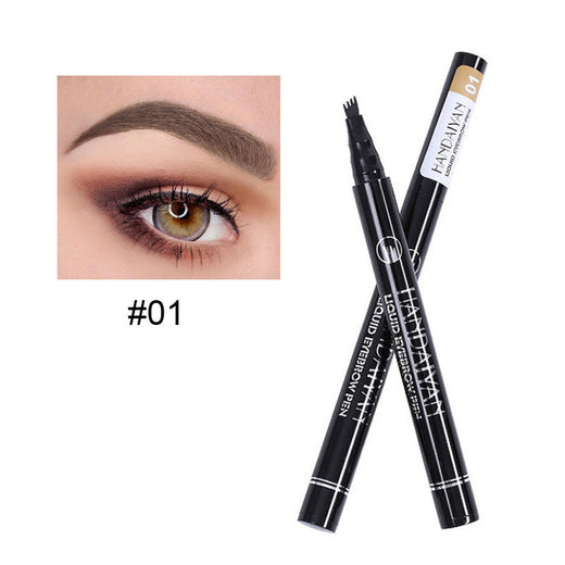 Four-Prong Eyebrow Pencil for Natural-Looking Brows