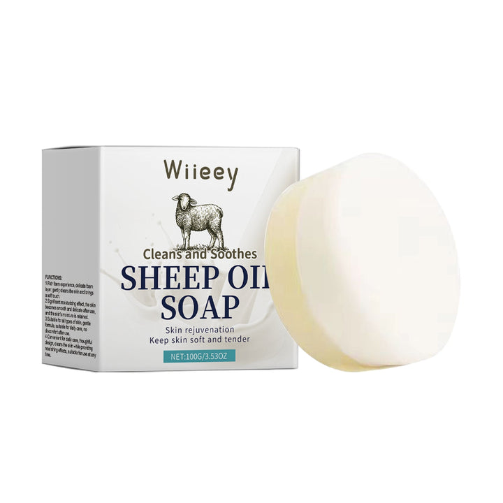 Suet Soap Bar for Sensitive Skin, Gentle Daily Cleanse