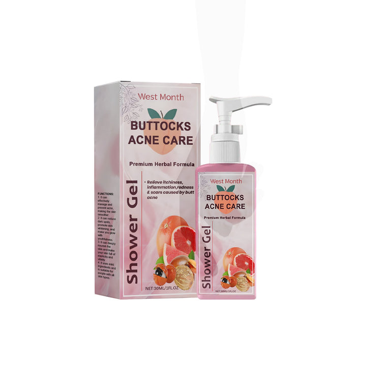 Butt Acne Treatment Shower Gel for Clear Smooth Skin