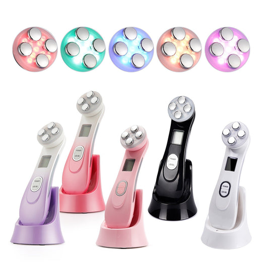5-Color LED Facial Device for At-Home Skin Rejuvenation