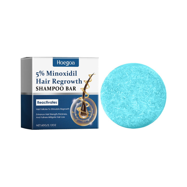 5% Minoxidil Shampoo Bar for Thinning Hair Support
