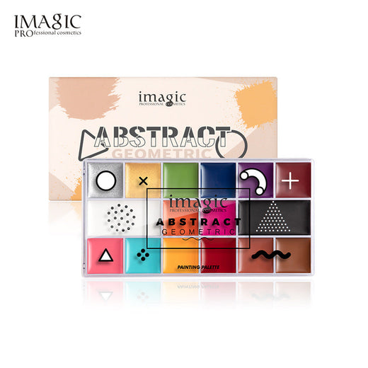 16-Color Face & Body Paint Palette for Bold Stage Looks