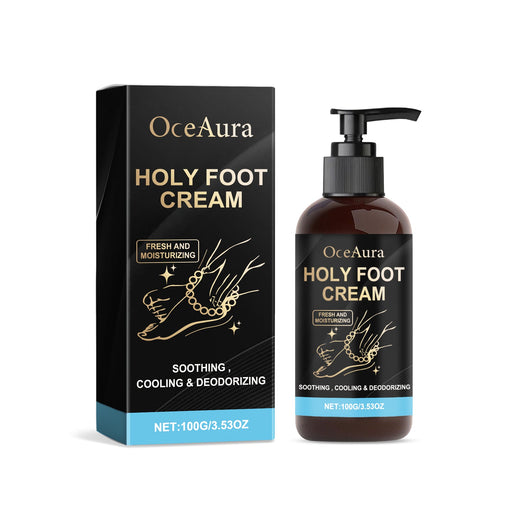 Foot Cream for Dry Heels, Cooling Daily Moisture Relief