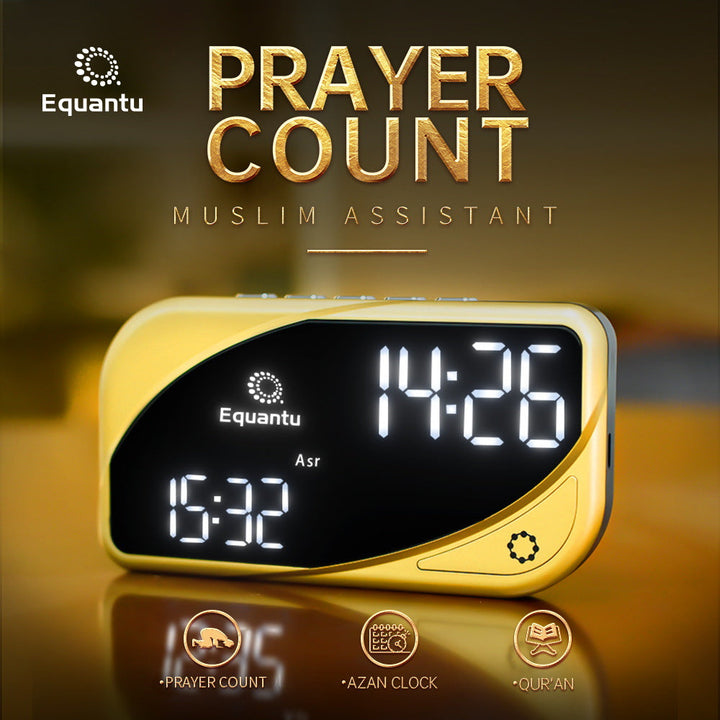 Automatic Prayer Counter — Hands‑Free Tally & Azan Clock