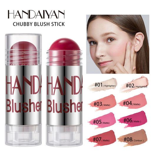 Cream Blush Stick With 8 Buildable Natural Flush Shades
