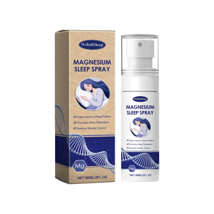 Woodsleep Magnesium Oil Spray Improves Sleep And Relieves Fa