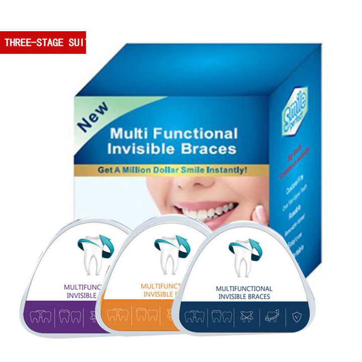 Clear Braces for Adults — Invisible 3-Stage Teeth Correction