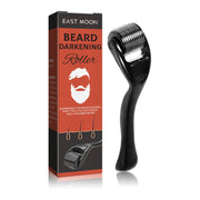 East Moon Beard Darkening Roller packaging and device on white background