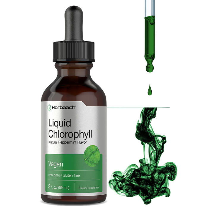 Vegan Chlorophyll Liquid Drops – Pure Green Nutrition Daily