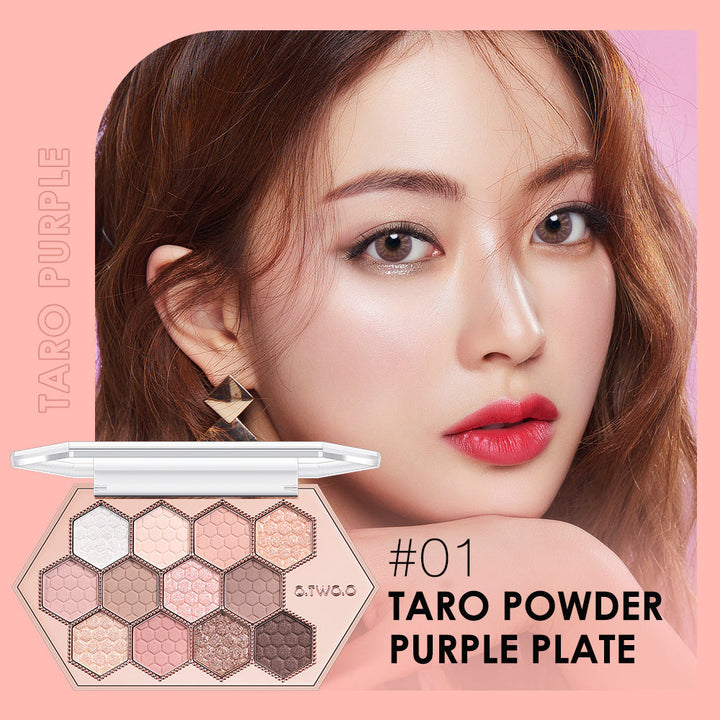Honeycomb Eyeshadow Palette for Colorful Eye Looks