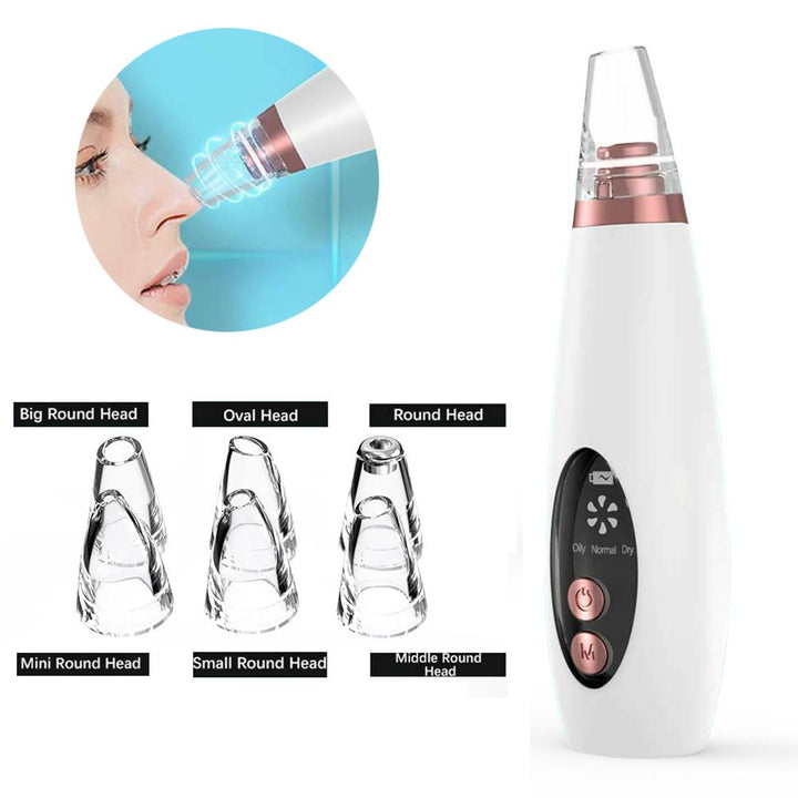 6‑in‑1 Electric Blackhead Remover — Won’t Damage Skin, 3 Modes